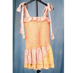 LoveShackFancy Aya Dress in Chateau Rose in XS!